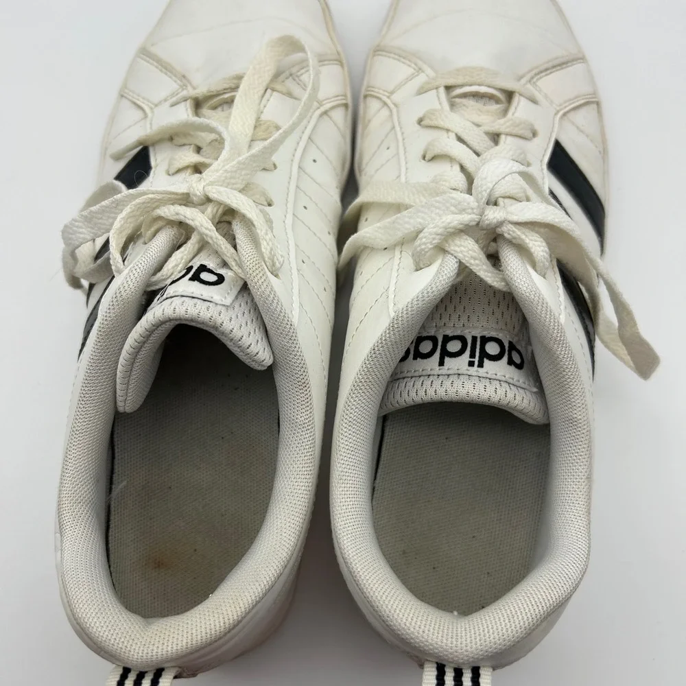 Adidas Cloudfoam VS City‎ Womens Sneakers White Black CG5907 Size 8.5